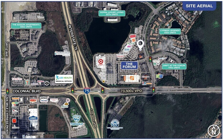 3300 Forum Blvd, Fort Myers, FL à louer - Aérien – Image 2 sur 5