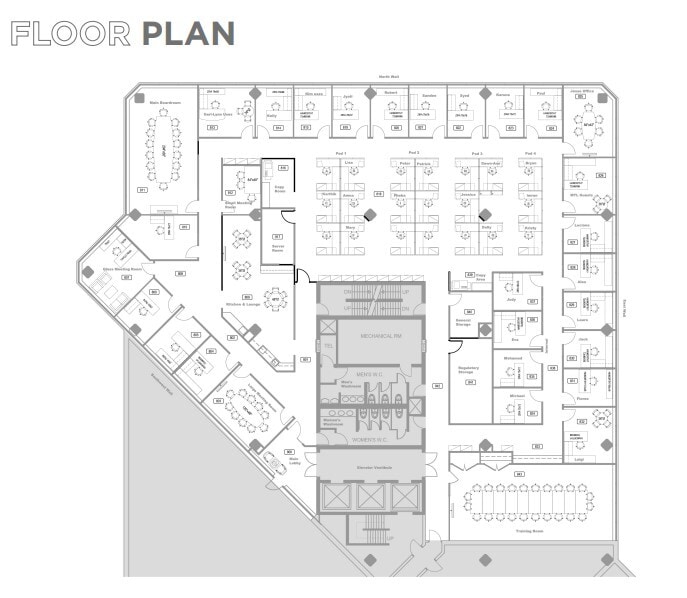 6733 Mississauga Rd, Mississauga, ON à louer Plan d’étage– Image 1 sur 1