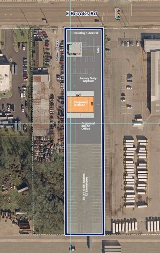 Plus de détails pour 1911 E Brooks Rd, Memphis, TN - Industriel/Logistique à louer
