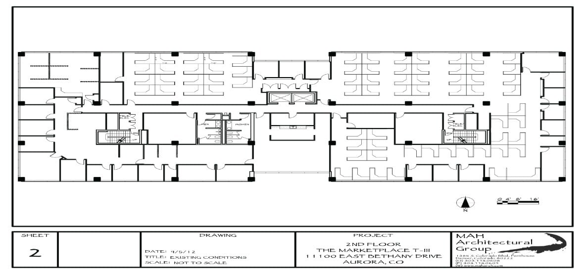11050-11100 E Bethany Dr, Aurora, CO à vendre Plan d’étage– Image 1 sur 1