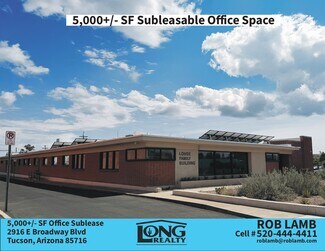 Plus de détails pour 2916 E Broadway Blvd, Tucson, AZ - Bureau à louer