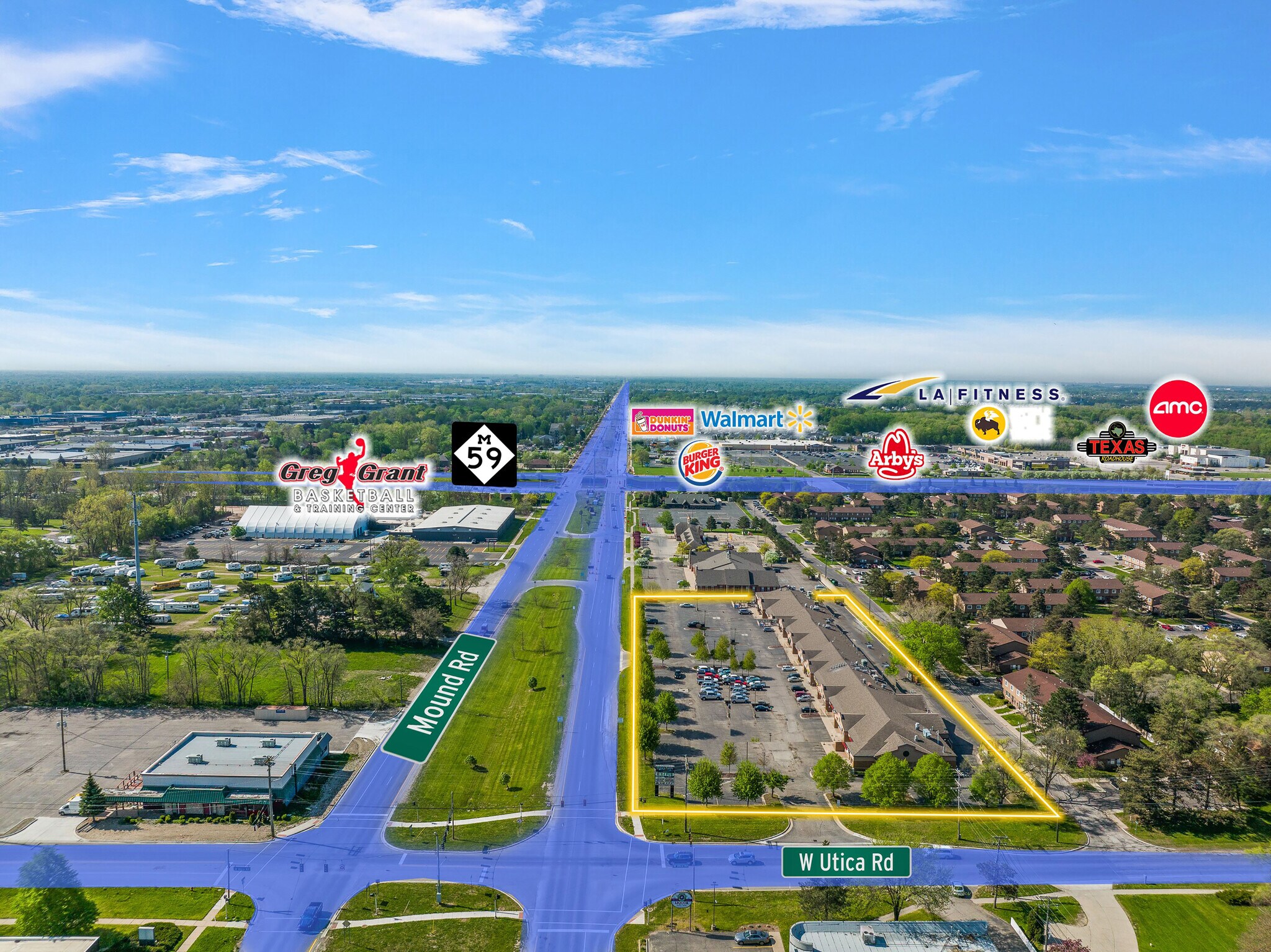 45537-45581 Mound Rd, Shelby Township, MI à louer Photo principale– Image 1 sur 4