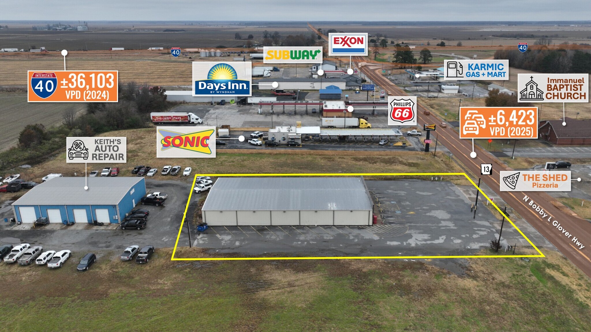 1395 N Bankhead, Carlisle, AR à vendre Photo de l’immeuble– Image 1 sur 10