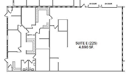 221-229 S Pioneer Blvd, Springboro, OH à louer Plan d’étage– Image 1 sur 1