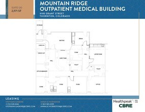 9195 Grant St, Thornton, CO à louer Plan d’étage– Image 1 sur 1