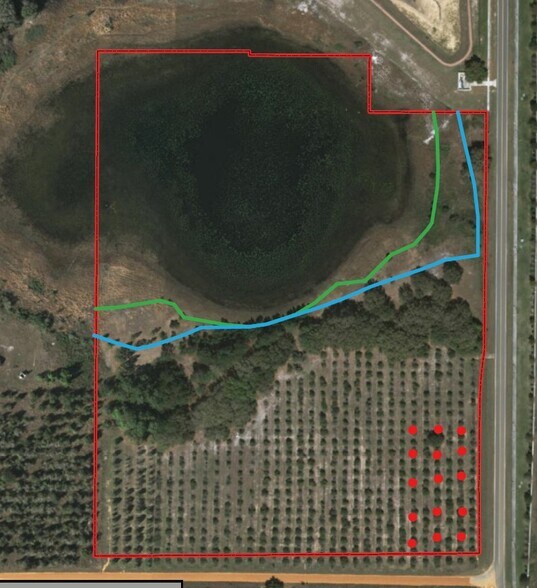 West Libby Rd, Groveland, FL à vendre - Aérien – Image 1 sur 2