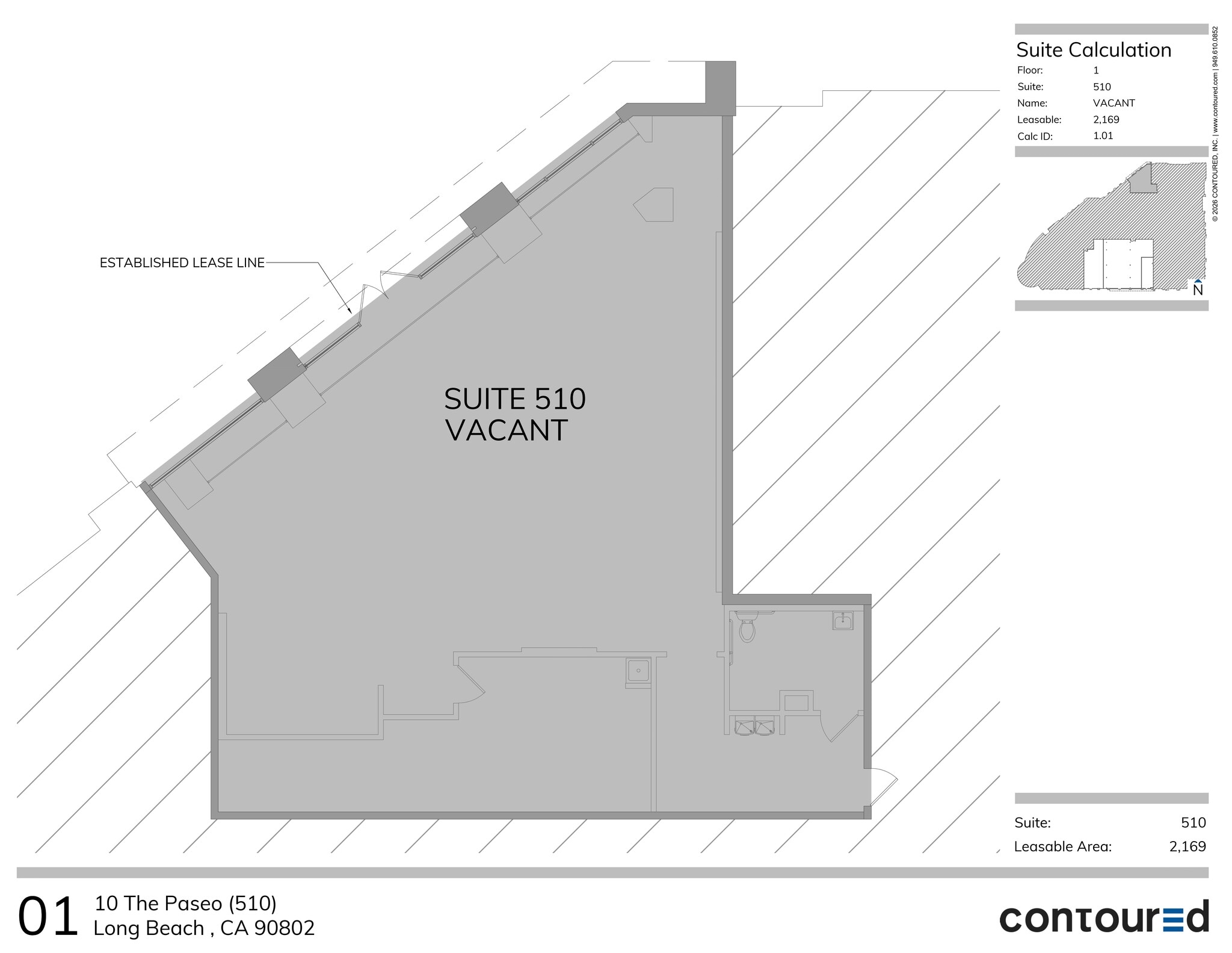 95 S Pine Ave, Long Beach, CA à louer Plan de site– Image 1 sur 1