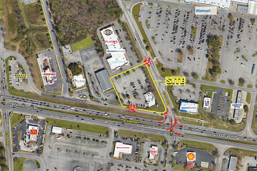 7490 Garners Ferry Rd, Columbia, SC à louer - Aérien – Image 2 sur 4