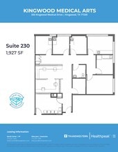 300-350 Kingwood Medical Dr, Kingwood, TX à louer Plan de site– Image 1 sur 2