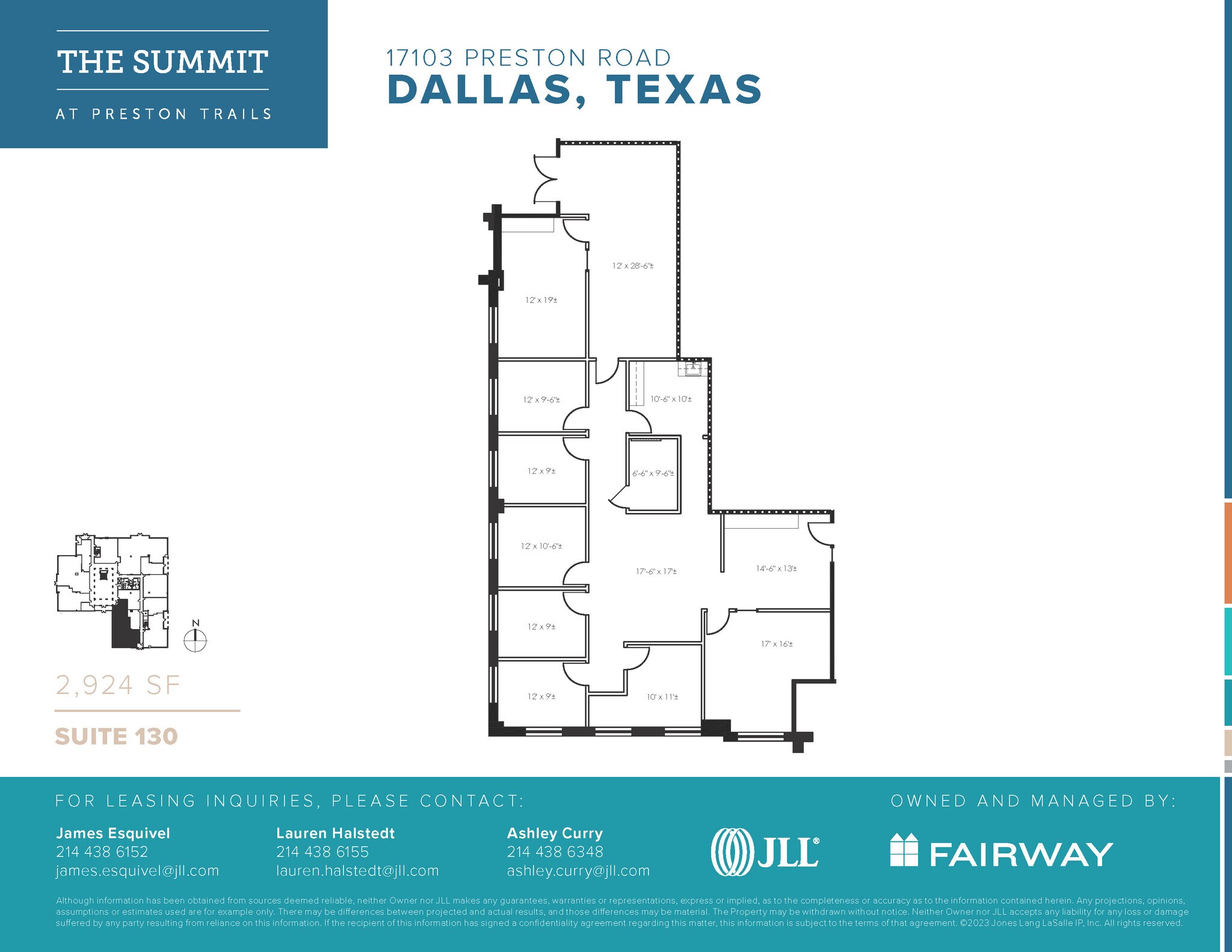 17101 Preston Rd, Dallas, TX à louer Plan d’étage– Image 1 sur 1