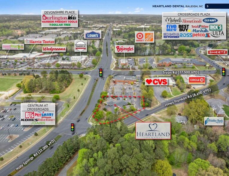 2920 Jones Franklin Rd, Raleigh, NC à vendre - Photo de l’immeuble – Image 3 sur 5