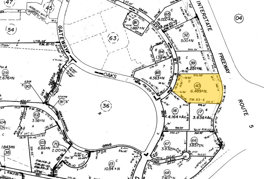 2450 Venture Oaks Way, Sacramento, CA à louer - Plan cadastral – Image 2 sur 14