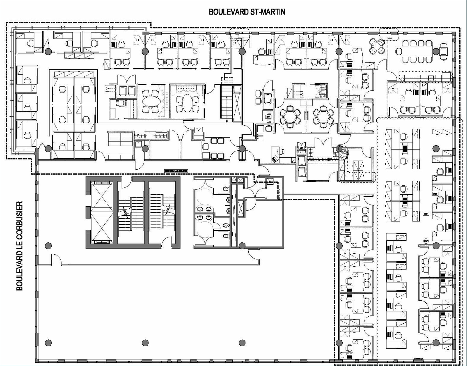 1699 Boul Le Corbusier, Laval, QC à louer Plan d’étage– Image 1 sur 7