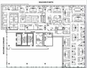 1699 Boul Le Corbusier, Laval, QC à louer Plan d’étage– Image 1 sur 7