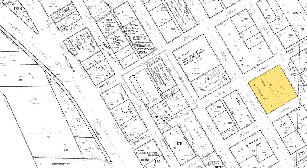 1201 3rd Ave, Seattle, WA à louer - Plan cadastral – Image 2 sur 79