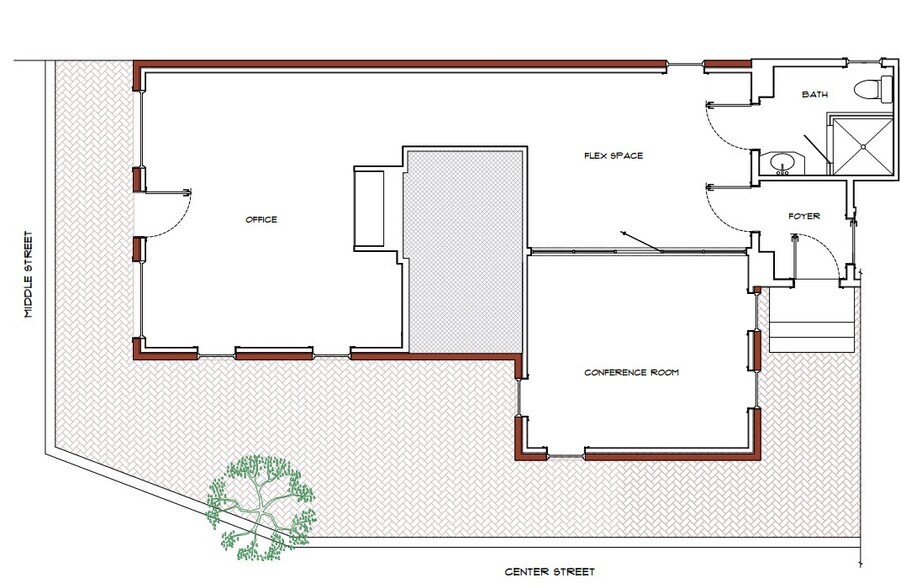 24 Center St, Newburyport, MA à louer - Plan d’étage – Image 2 sur 10