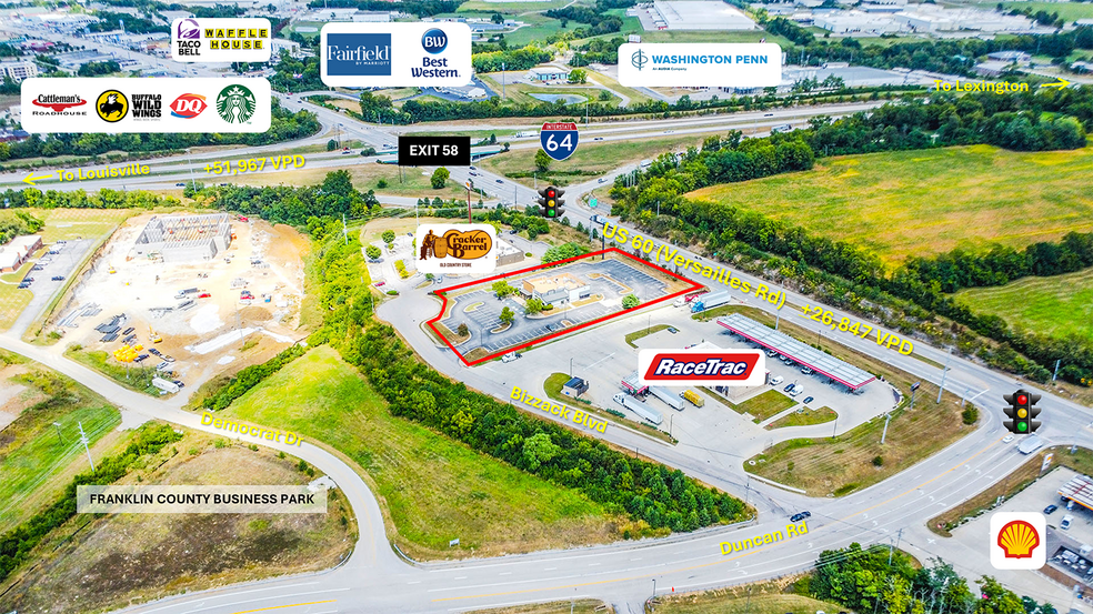 141 Bizzack Blvd, Frankfort, KY à vendre - Aérien – Image 3 sur 10