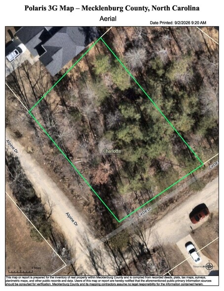 13422 Circle Dr, Charlotte, NC à vendre - Aérien – Image 2 sur 2