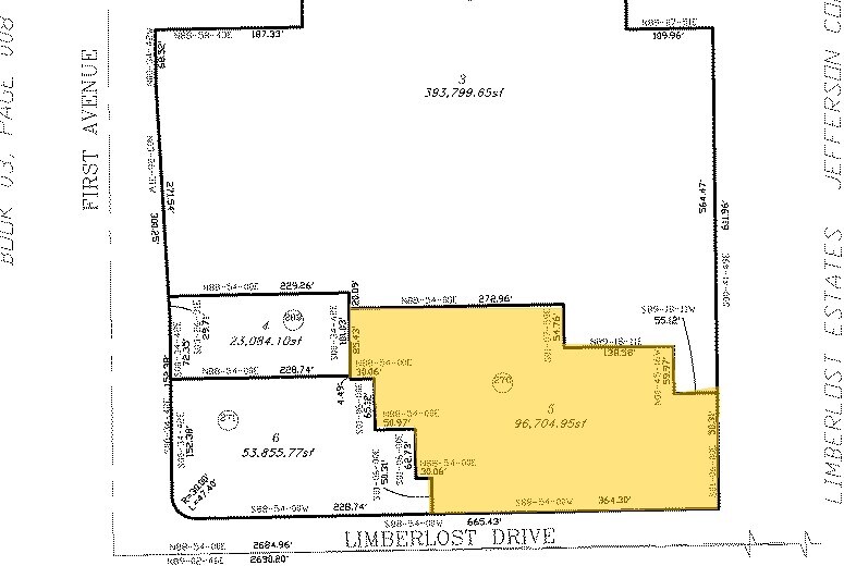 4220 N 1st Ave, Tucson, AZ à vendre Plan cadastral– Image 1 sur 2