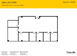 1955 Lake Park Dr SE, Smyrna, GA à louer Plan d’étage– Image 1 sur 1