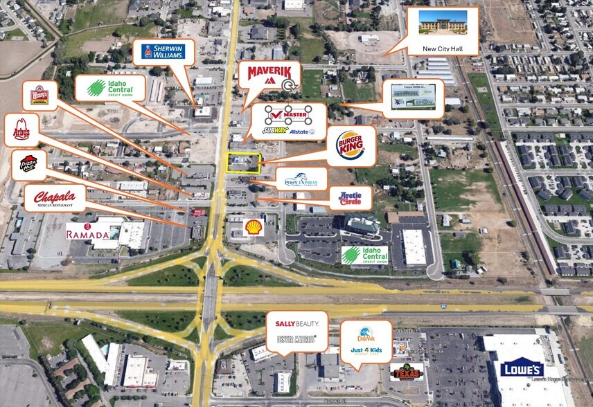 4508 Yellowstone Ave, Pocatello, ID à vendre - Photo de l’immeuble – Image 2 sur 7