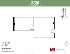 2720 S River Rd, Des Plaines, IL à louer Plan d’étage– Image 1 sur 1