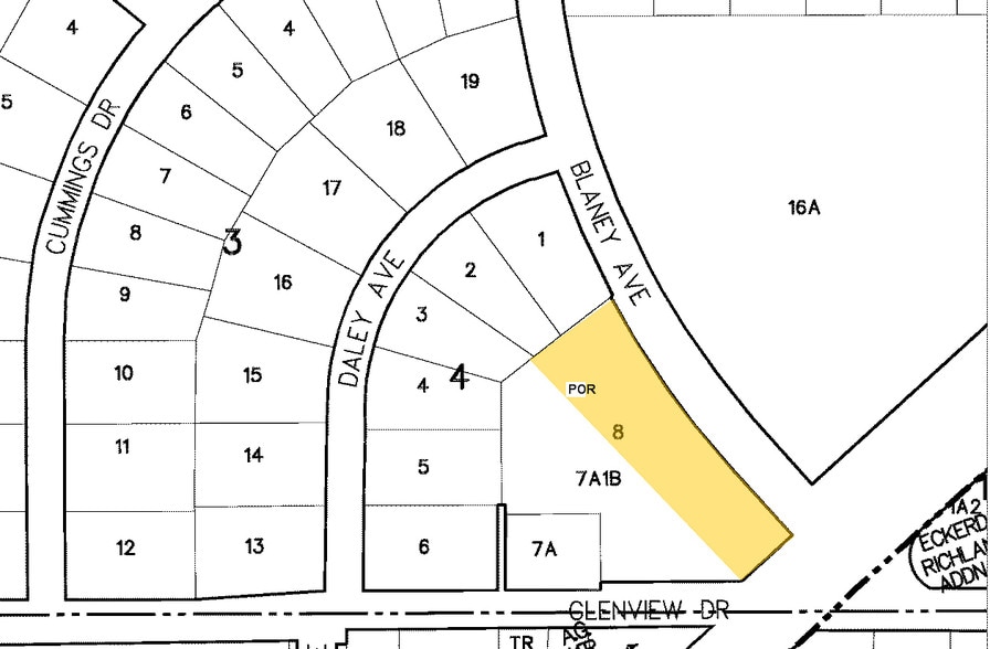 7151 Grapevine Hwy, North Richland Hills, TX à louer - Plan cadastral – Image 2 sur 3