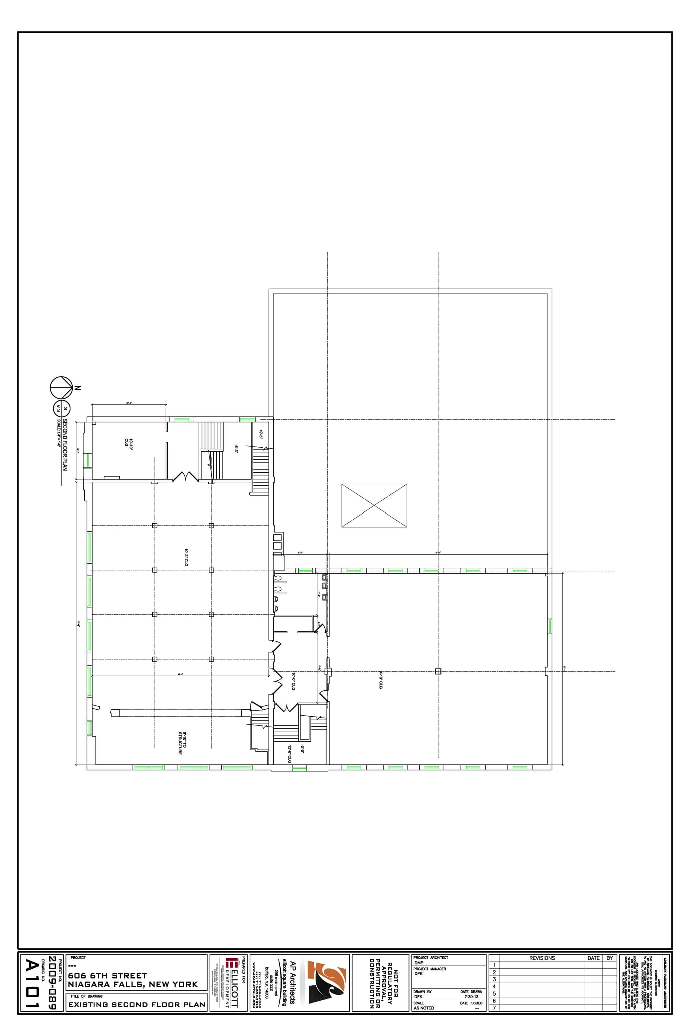 606 6th St, Niagara Falls, NY à louer Plan d’étage– Image 1 sur 1