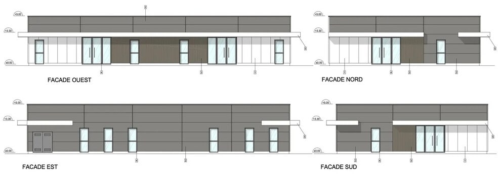 Local commercial dans Saint-Marcel à louer - Photo de l’immeuble – Image 2 sur 3