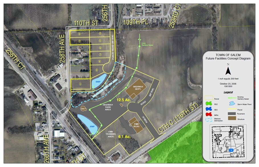 254th Ct, Trevor, WI à vendre - Aérien – Image 1 sur 1