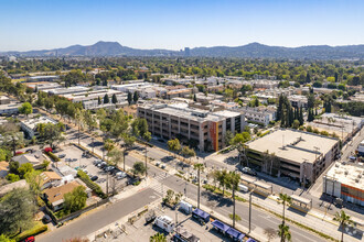 12020 Chandler Blvd, North Hollywood, CA - VUE AÉRIENNE  vue de carte