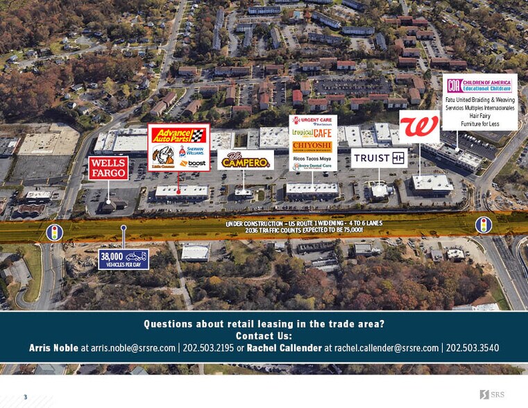 14079 Richmond Hwy, Woodbridge, VA à vendre - Photo de l’immeuble – Image 3 sur 11