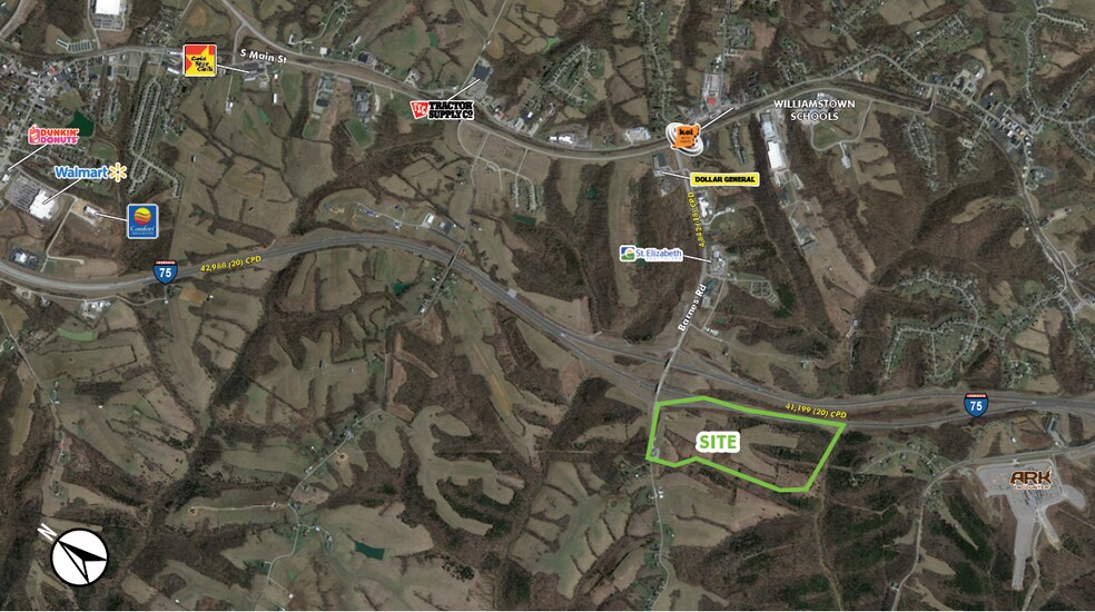 1060 Barnes Rd, Williamstown, KY à vendre - Photo de l’immeuble – Image 1 sur 6