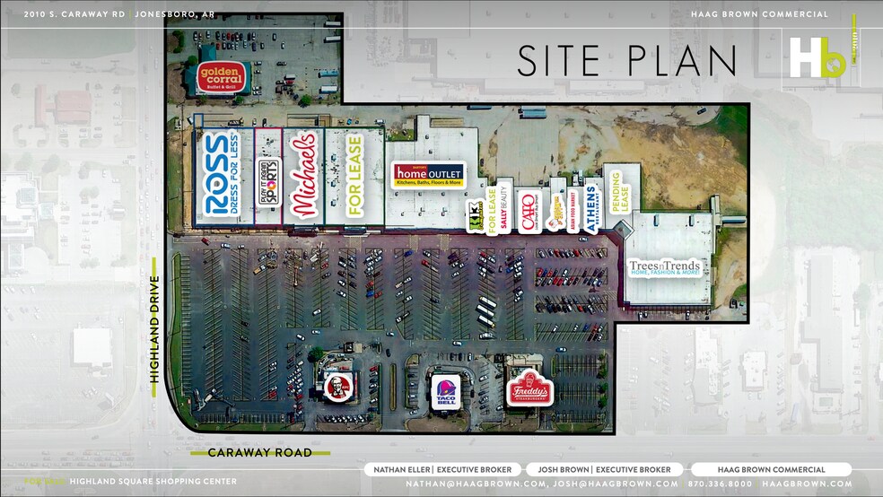 2002-2220 S Caraway Rd, Jonesboro, AR à vendre - Photo de l’immeuble – Image 3 sur 9
