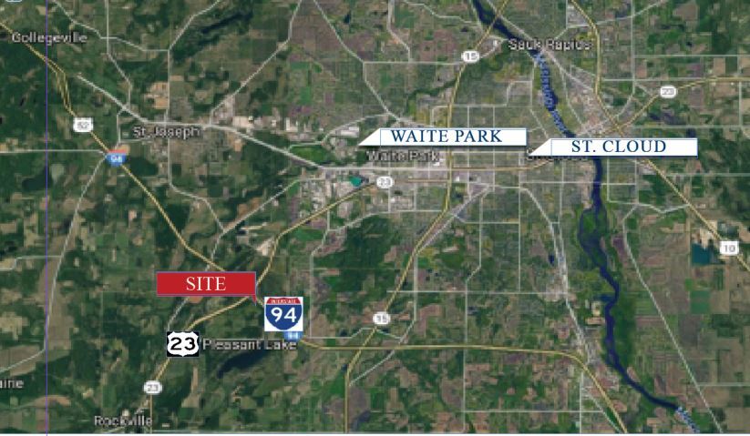 Hwy 23 & I-94, Saint Cloud, MN à vendre - Aérien – Image 2 sur 2