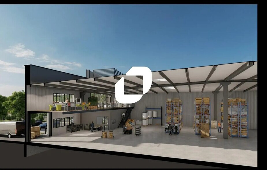 Local d'activités dans Janneyrias à vendre - Photo de l’immeuble – Image 2 sur 4