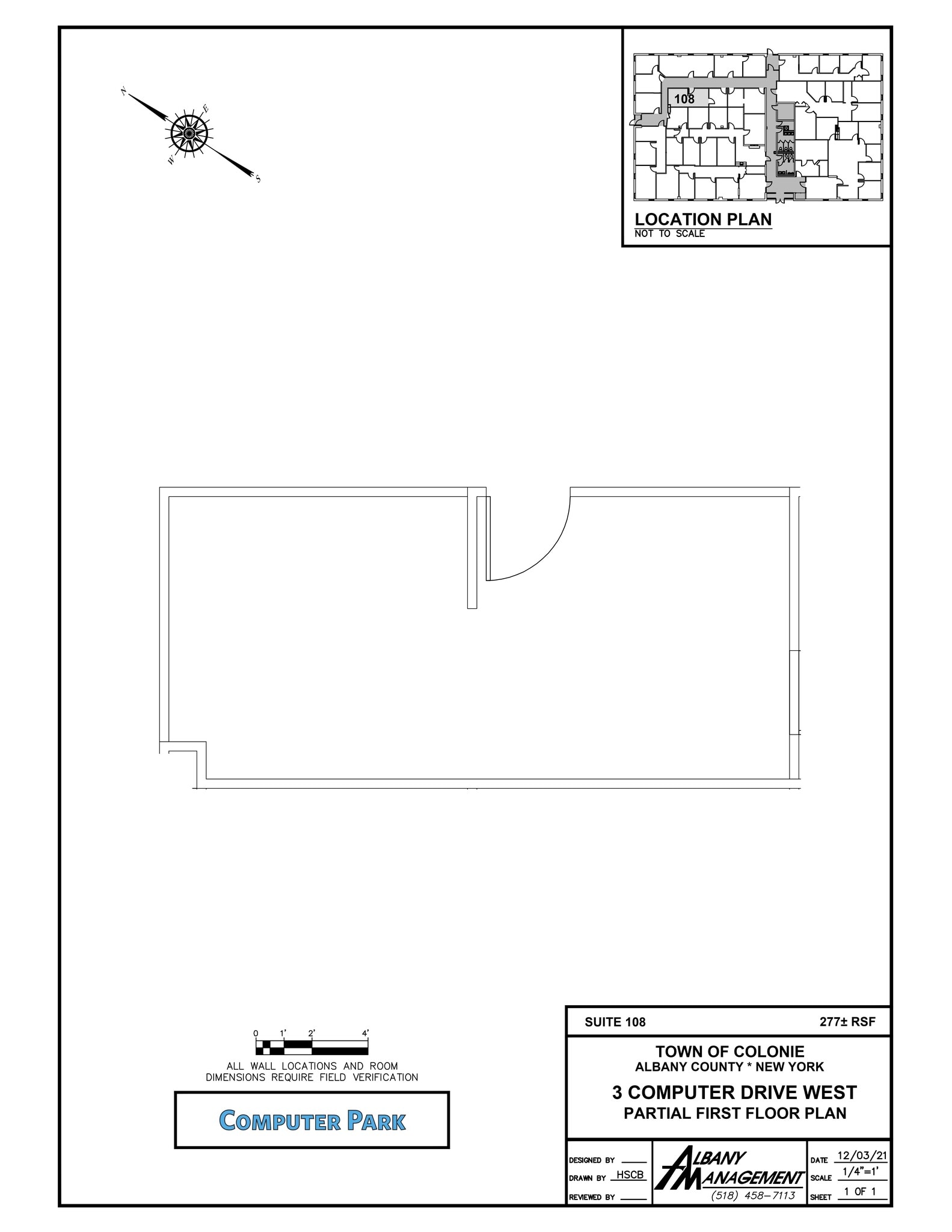 2 Computer Dr W, Albany, NY à louer Plan de site– Image 1 sur 1