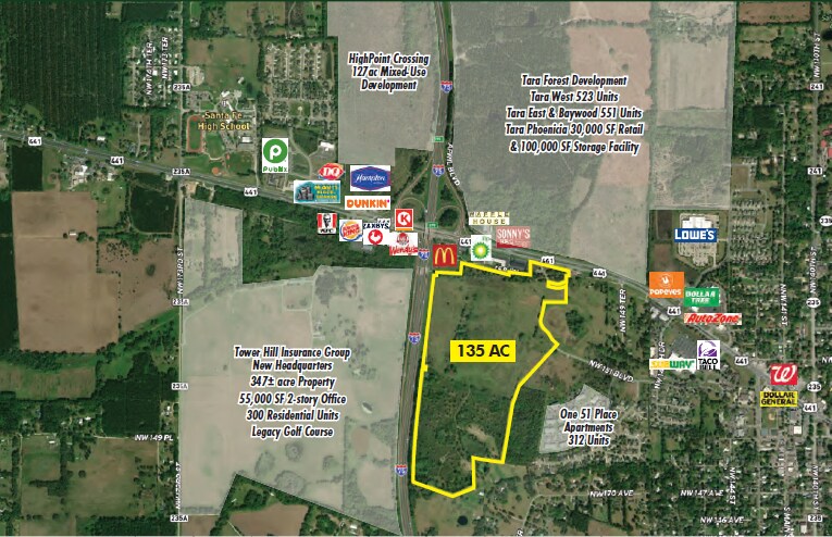 15900 NW US Highway 441, Alachua, FL à vendre - Photo principale – Image 1 sur 1