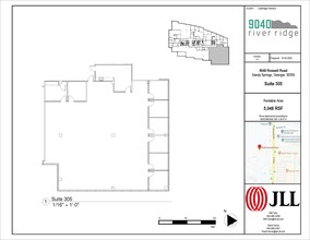 9040 Roswell Rd, Atlanta, GA à louer Plan d’étage– Image 1 sur 1