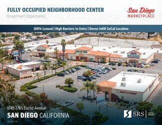 Plus de détails pour 1745-1765 Euclid Ave, San Diego, CA - Local commercial à vendre