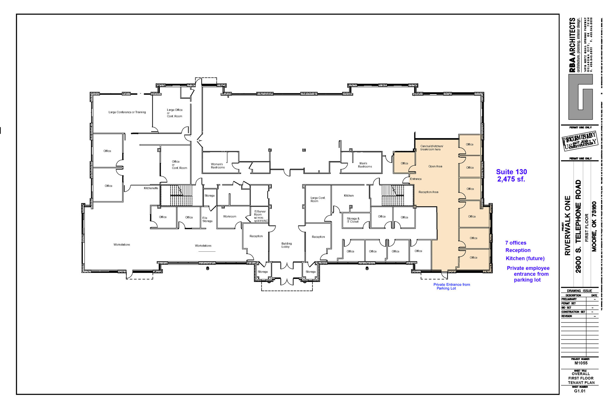 2900 S Telephone Rd, Moore, OK à louer Plan d’étage– Image 1 sur 1