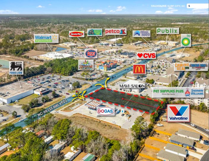 13660 NC Highway 50, Surf City, NC à vendre - Photo de l’immeuble – Image 3 sur 5
