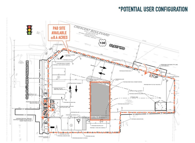 Route 130, Brooklawn, NJ à louer - Plan de site – Image 2 sur 3