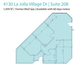4150 Regents Park Row, La Jolla, CA à louer Plan d’étage– Image 1 sur 1