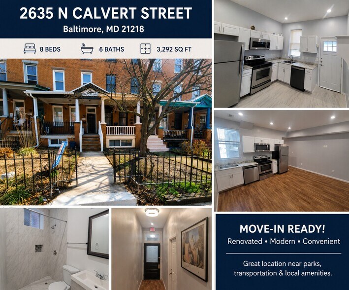 2635 N Calvert St, Baltimore, MD à vendre - Photo de l’immeuble – Image 2 sur 48
