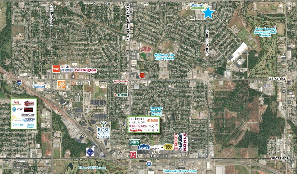 301 S Midwest Blvd, Oklahoma City, OK à vendre - Photo de l’immeuble – Image 2 sur 2