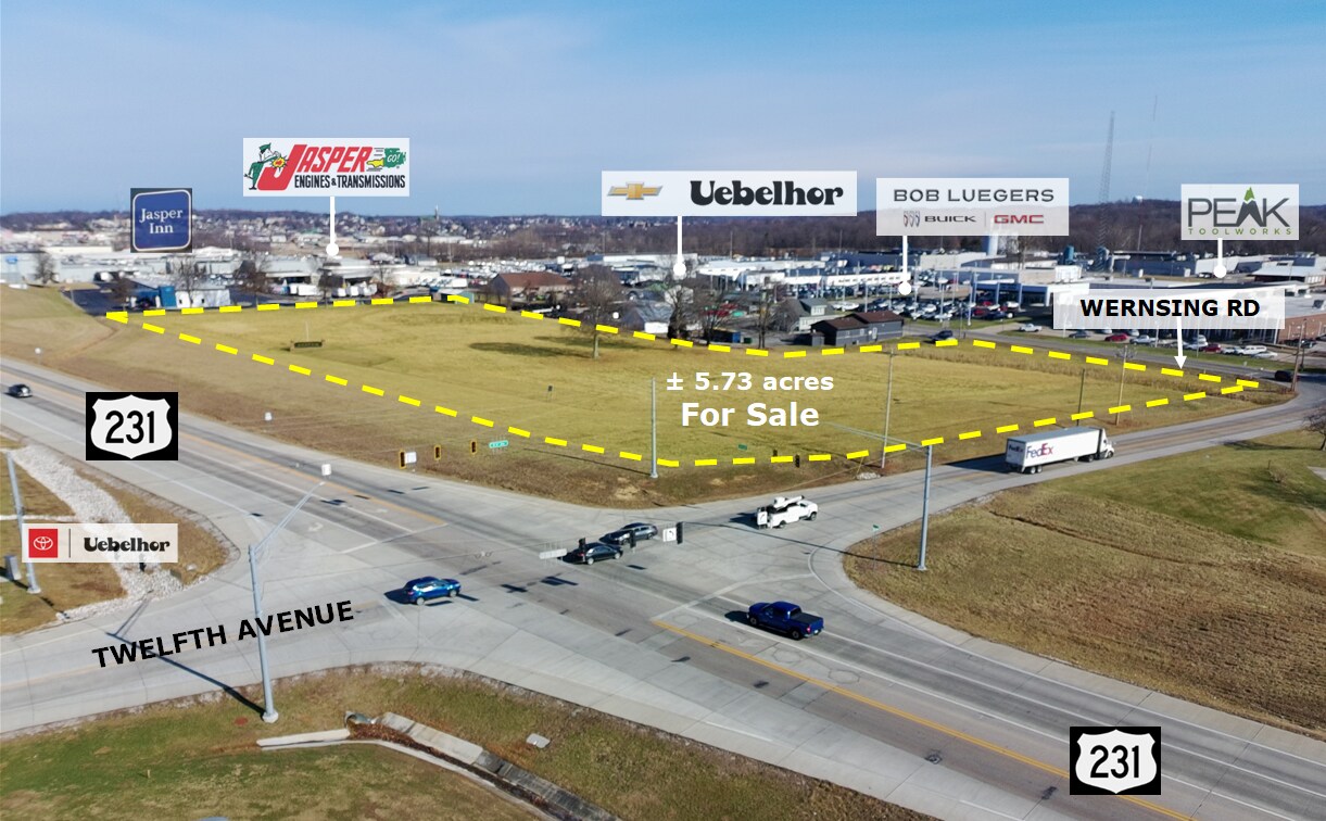 Wernsing Rd, Jasper, IN à vendre Photo principale– Image 1 sur 3