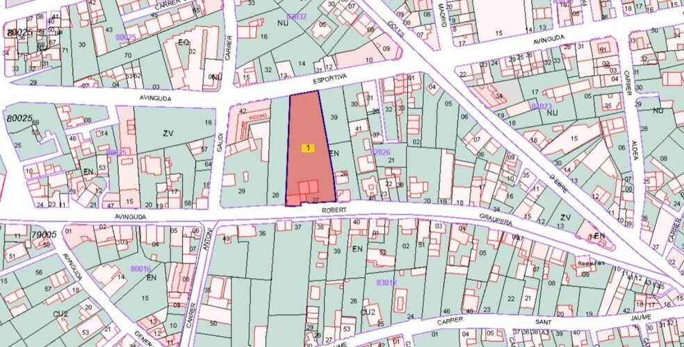 Terrain dans Deltebre, Tarragona à vendre - Plan cadastral – Image 3 sur 3