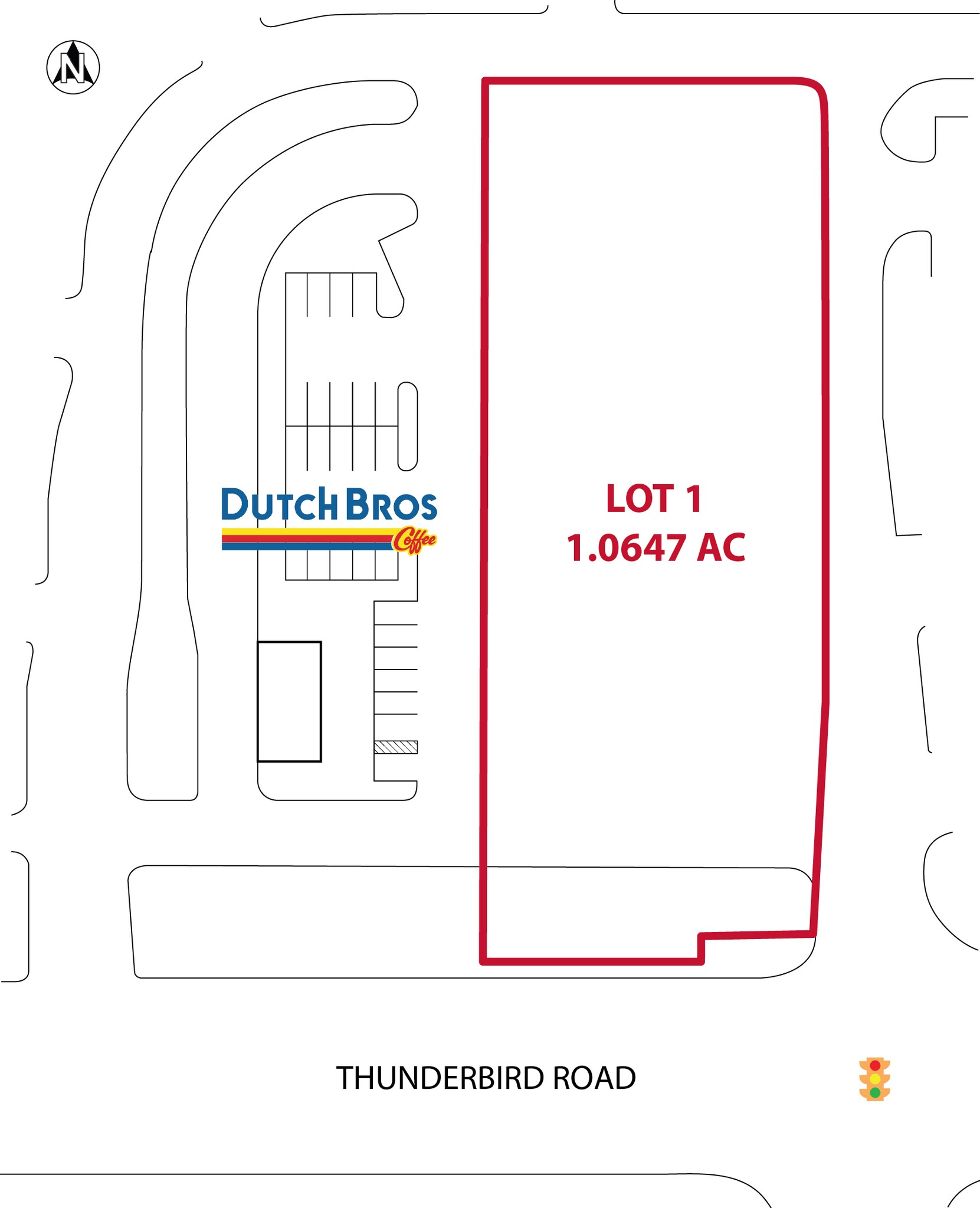 2810 Thunderbird Rd, Phoenix, AZ à louer Plan de site– Image 1 sur 3