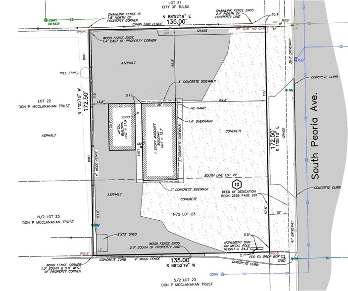 4818 S Peoria Ave, Tulsa, OK à vendre - Plan cadastral – Image 3 sur 4